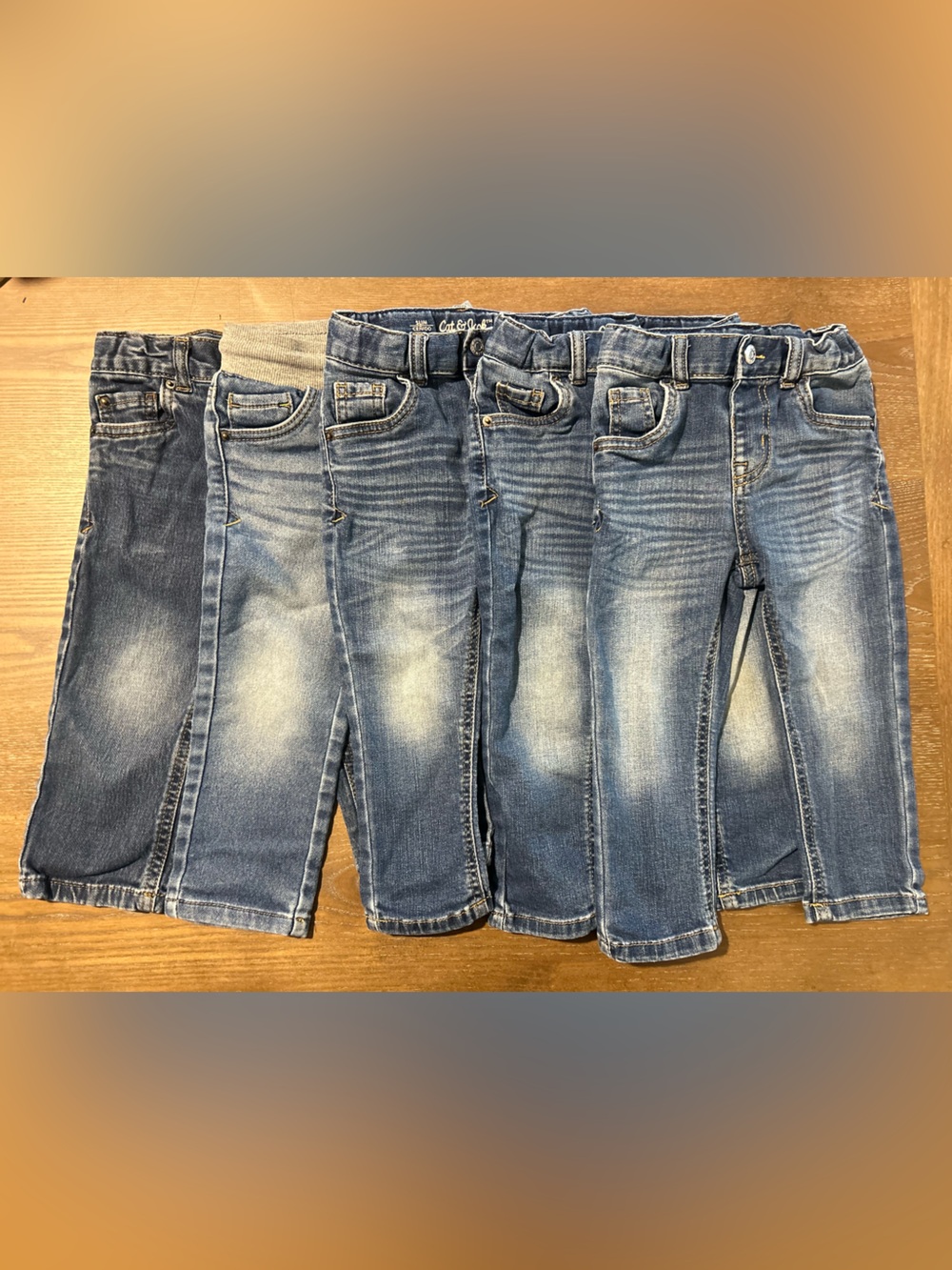 Cat & Jack Boys' 2T Denim Jeans Bundle